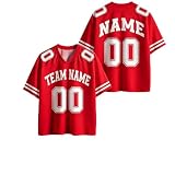 Generisch Personalisiertes American Football Trikot Name Nummer