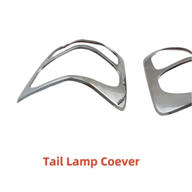 Cubiertas cromadas luces traseras Toyota Hilux 1997 accesorios 2