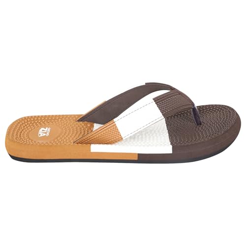Image of Men's Orthopedic Comfort Flip Flops Slippers | Cushioned Footbed | Anti-Slip Sole | Men,s Slippers