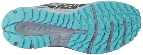 Asics Para Hombre. 1011B700 Zapatillas Trail Scout 3 Azul (46.5), Plano, Cordones, Casual - 2