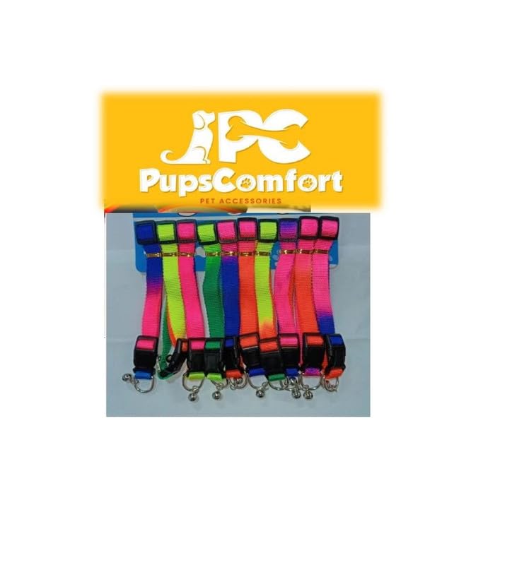 See full amazon price history chart for Pups Comfort Dog Neck Collar Belt Set of 12 Pcs | Polyester Double Collar for Puppy & Kitten | Solid Rainbow Adjustable and Comfortable Dog Collar (X-Small) Pups Comfort Dog Neck Collar Belt Set of 12 Pcs | Polyester Double Collar for Puppy & Kitten | Solid Rainbow Adjustable and Comfortable Dog Collar (X-Small) (B0CL4LLS9N) Amazon Price History, Amazon Price Tracker