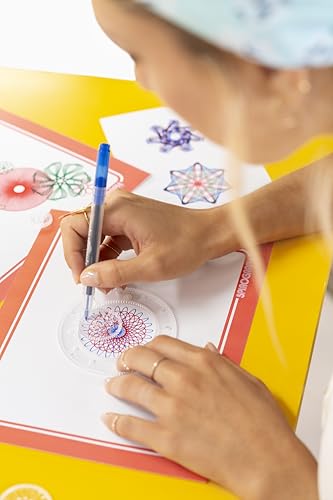 Mandala Spirograph, SP201, One Size, Multicolor
