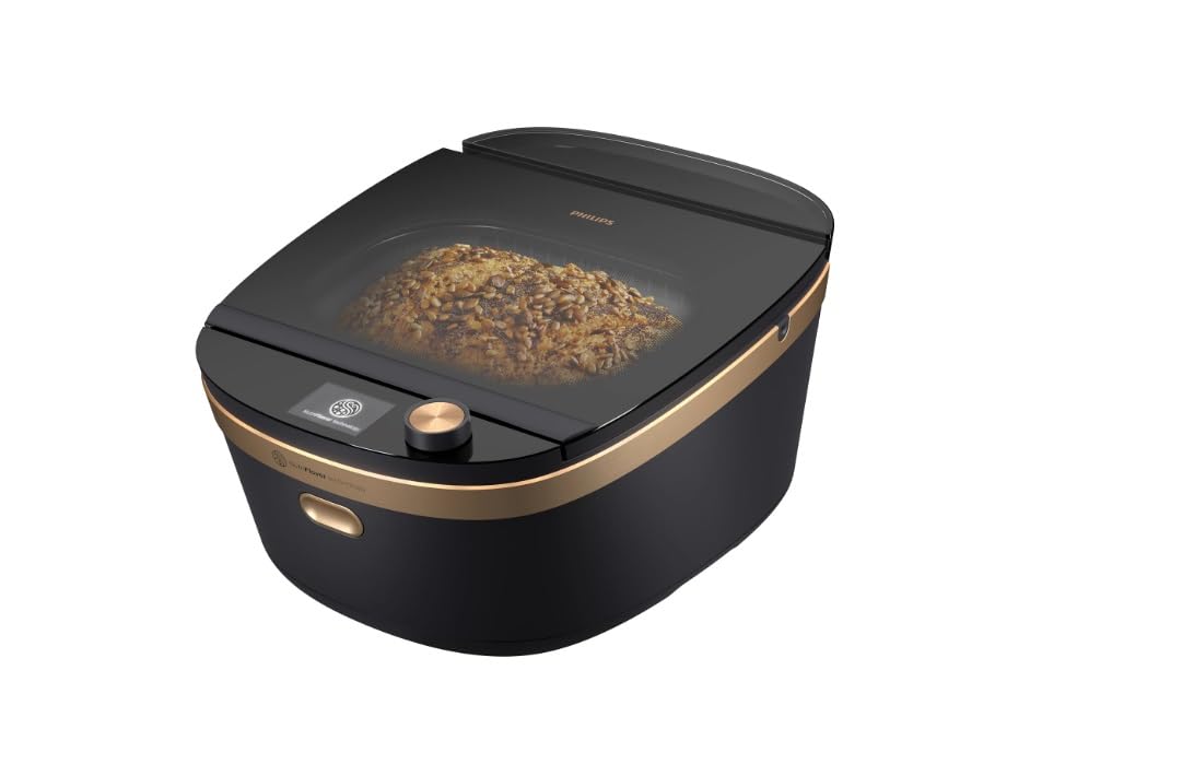Mijoteur Philips Air Cooker Séries 7000 NX0960/96 1650 W Noir et Cuivre