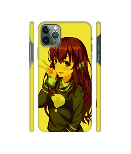 Image of Amazon Brand - Solimo Designer DJ Girl Vector 3D Printed Hard Back Case Mobile Cover for Apple iPhone 11 Pro Max
