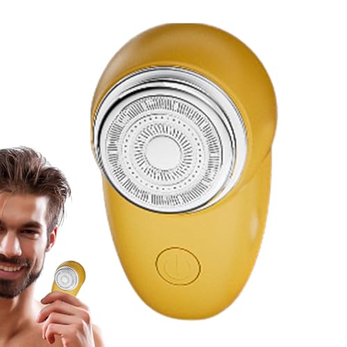 de bolsillo, Afeitadora eléctrica recargable portátil | Máquina de afeitar recargable | Máquina de afeitar ligera con pantalla digital de 8500 rpm, artículos de tocador de tamaño de viaje para viaje e