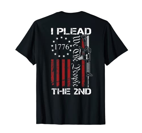 Chiedo il 2 ° emendamento We The People - Pro Gun (SUL RETRO) Maglietta
