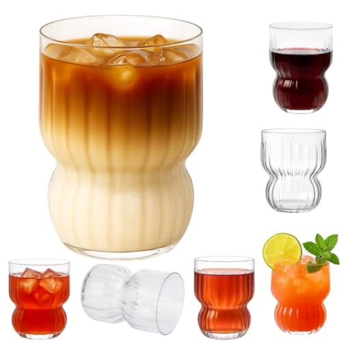 Oojami 40 Pack Stemless Wine Glasses - 12 oz Unbreakable Plastic Cups with Ripple Design, Elegant Disposable Drinkware for Weddings, Parties, Events