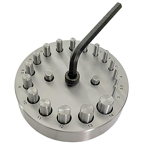 18 Circular Disc Cutter Round Cutting Tool Set Extra Large From 3mm -14mm Tool