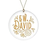 BAD BANANAS Ew David Christmas Ornament - 3' Crystal Glass Ornament - Schitts Creek Gifts