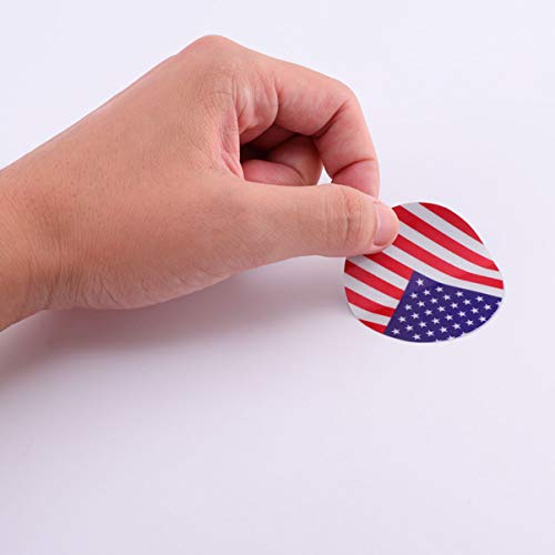 CLISPEED 2 Pcs Bandeira Dos Eua Adesivos de Carro Americano Eua Bandeira Decalque Estrelas PatriÃ³ti