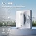 HUTT W8 Fensterputzroboter mit 2-Fach Sprühsystem (80ml Tank, max 3800Pa Saugleistung, Kanten- und Hinderniserkennung, Für Glas, Fliesen, Wintergärten, Spiegel etc, Sicherungsseil, 4X Reinigungstuch)