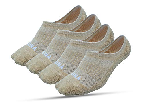 No Show Women Socks Excellent Quality Comfortable No Show Socks (Beige, Medium 6-8 Shoe Size)