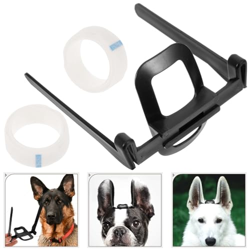 Image of GANAZONO Dog Ear Posting Kit Puppy Ear Standing Tool with Flexible Plastic Support and Tapes 5.51 Inch Pet Stand Aid for Doberman German Shepherd