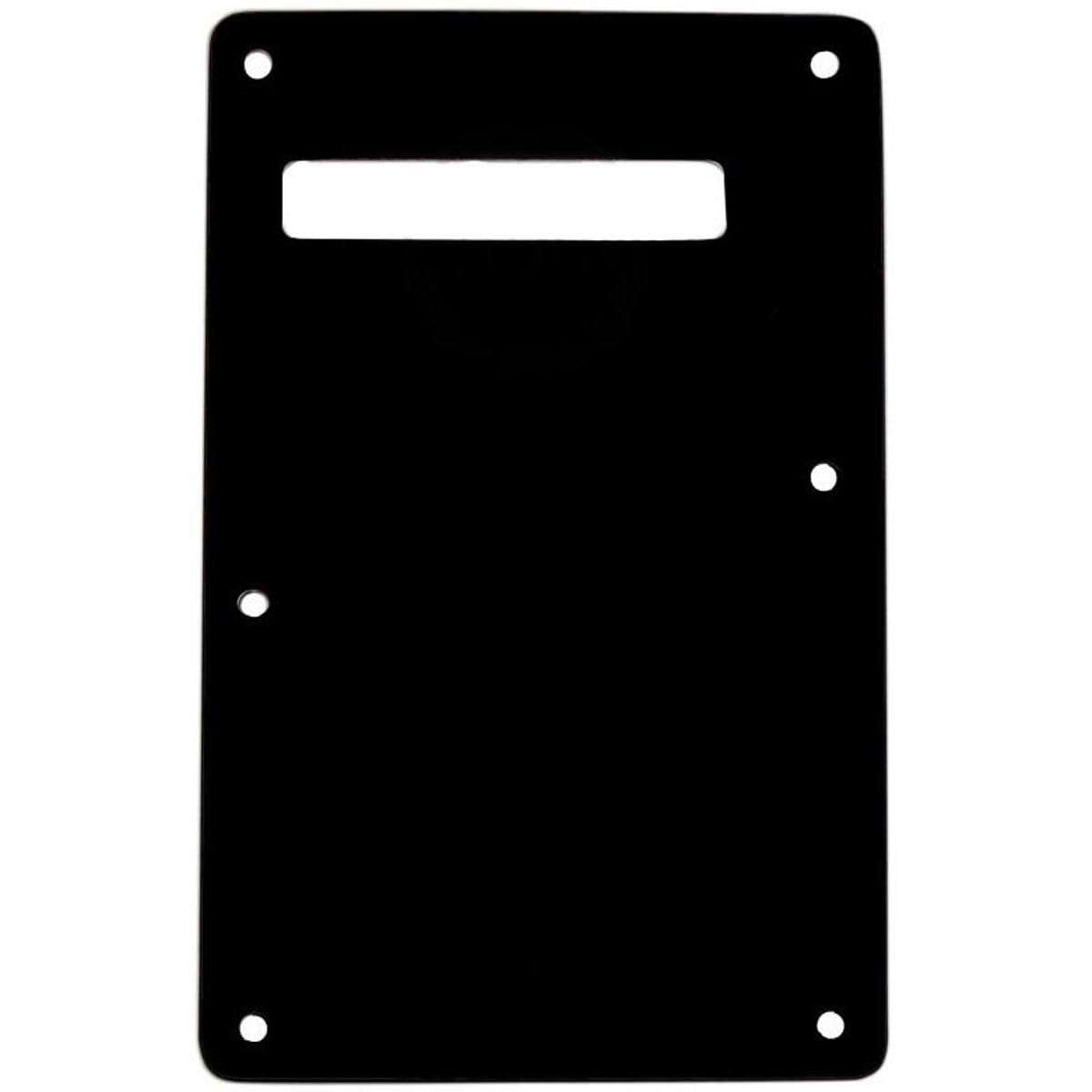 Fender® Strat® Stratocaster® Modern-Style Tremolo Backplate - 3-Ply - Black