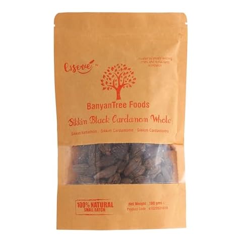 BanyanTree Foods Black Cardamom Pods 100g Cover