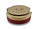 Shotgun Shell Coaster Set, Red/Gold by HomeWetBar