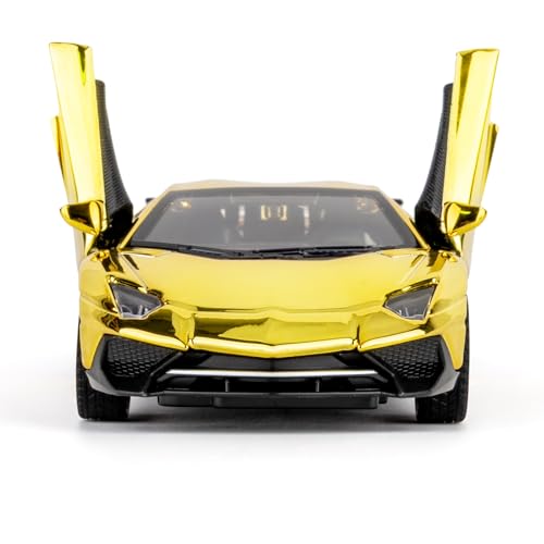 Vehículo de juguete Lamborghini LP750 a escala 1:32 con puertas abatibles miniatura 5