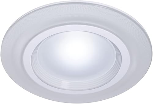 Miniatura 3 de HALO Luz de techo empotrable LED de 6" sin lata con luz nocturna, 1000 lúmenes, CCT seleccionable 2700K, 3000K, 3500K, 4000K, 5000K