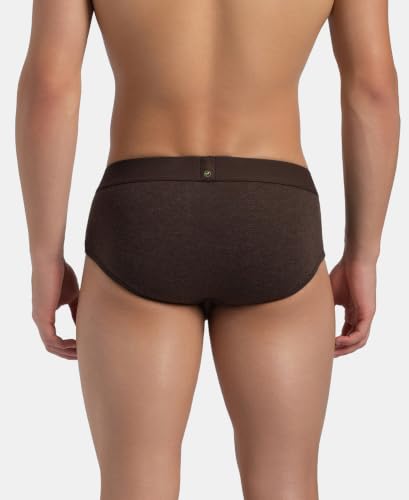 Image of Jockey LM05 Men Bamboo Cotton Elastane Stretch Breathable Mesh Brief with StayDry Treatment