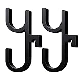 🚗 Matériel: Vous recevez 6 pièces crochets noirs pour parapluie de voiture, et 2 pièces crochet voiture (cadeau). Le support auto pour parapluie dans coffre est en plastique robuste et résiste à l'utilisation quotidienne. Le cadre stable conserve sa forme même après une utilisation prolongée, offre une performance fiable et une tenue sûre pour votre parapluie en route.