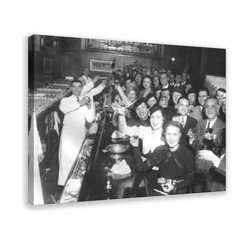 Poster Prohibition Ended Beer We Have It pour décoration murale de bar de salon
