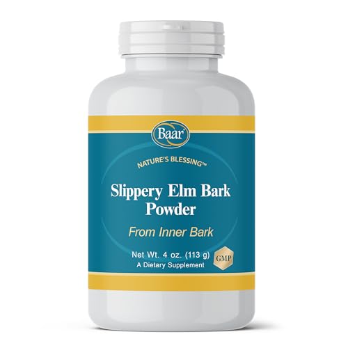 Baar Slippery Elm Powder, 4 Oz Baar Slippery Elm Powder, 4 Oz