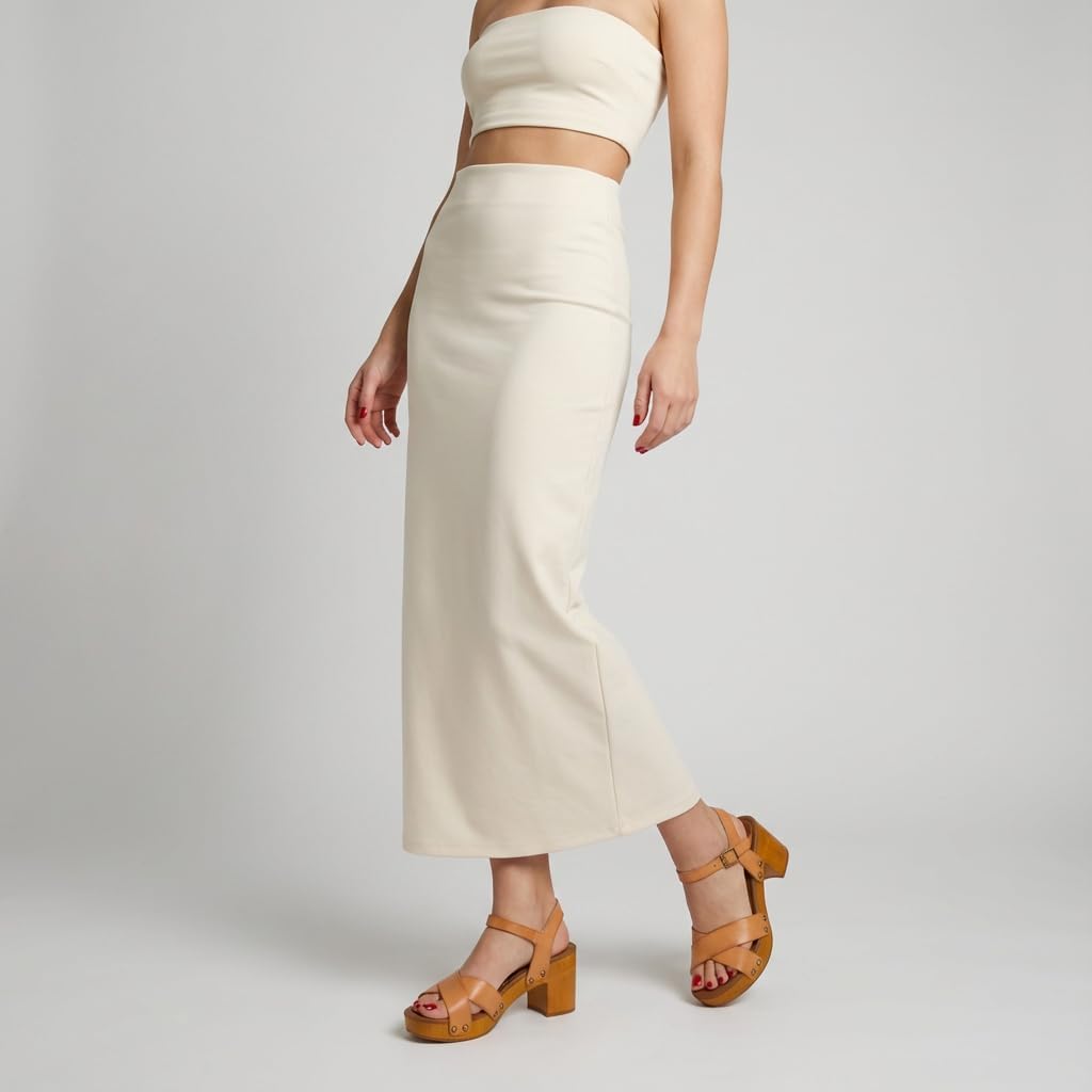 CUSHIONAIRE Slate Faux Wooden Heel Sandal, Comfortable Platform Sandals with Chunky Heels for Women, Wide Widths Available