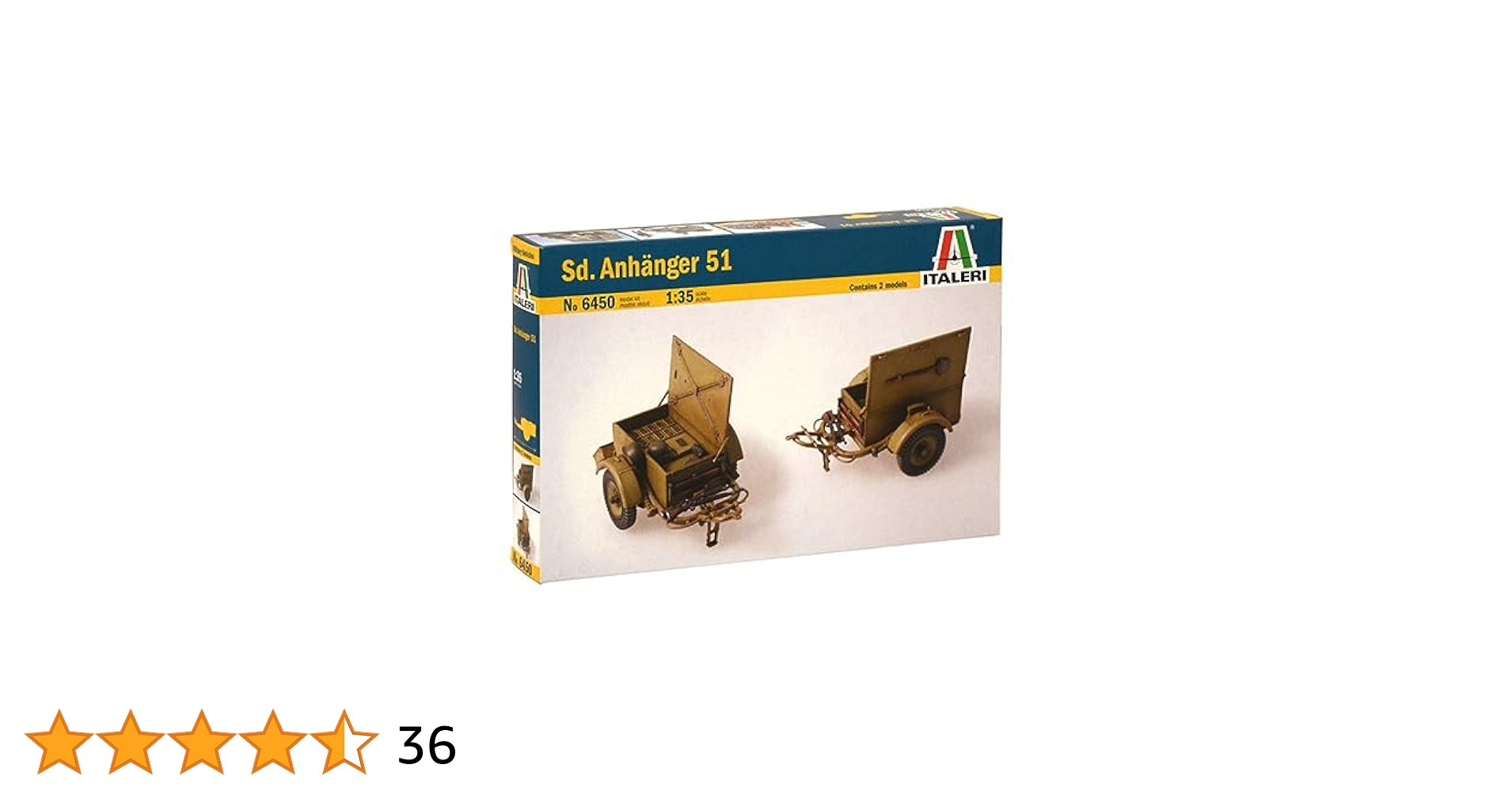 ☆地 1/35 イタレリ Sd.Anhanger 51 ドイツ軍 カーゴ 2台入り