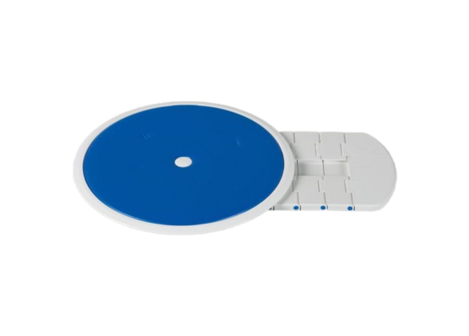 Bathmaster Deltis Swivel Transfer Seat with Blue Cover, Turning Seat with Comfortable Blue Foam Cover Compatible with Deltis Bathlift, Sliding Transfer from Chair to Bath Lift for Shower or Bathtub