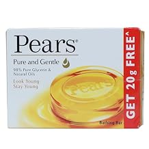 Pears Pure & Gentle Glycerin & Natural Oils soap 75 g by Pears