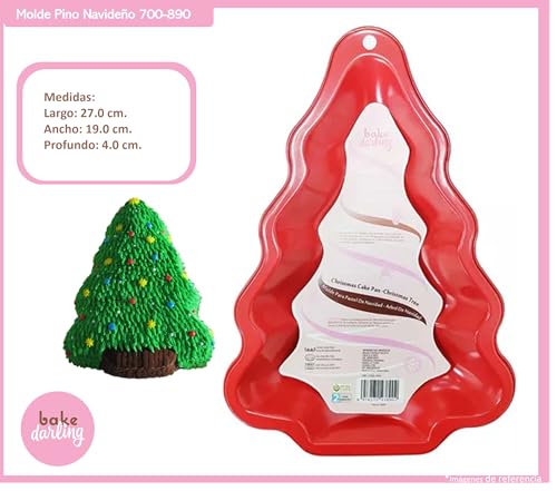 El Mejor Listado de Molde pino navideño Top 10. 29 Imagen adicional