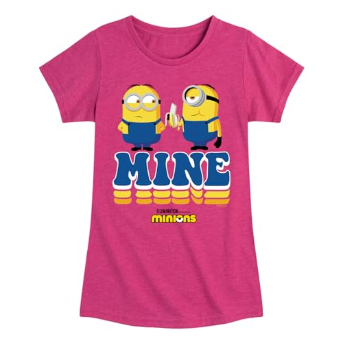 Despicable Me Minions - Mine Mine Mine - Toddler & Youth Girls Short Sleeve Graphic T-Shirt