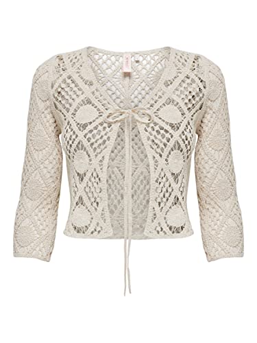 ONLY ONLCELIA 34 Crocheted Cardigan WVN