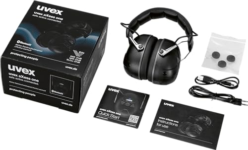 Uvex Cuffie Auricolari Bluetooth Attive Axess One Snr 31 Db - 9