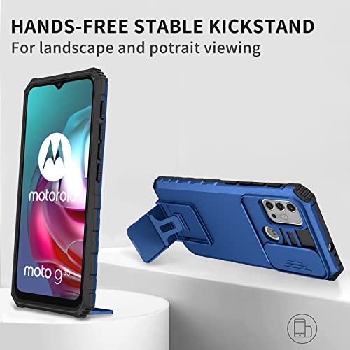 Coque Moto G20 robuste dotée d'une béquille et d'un cache objectif