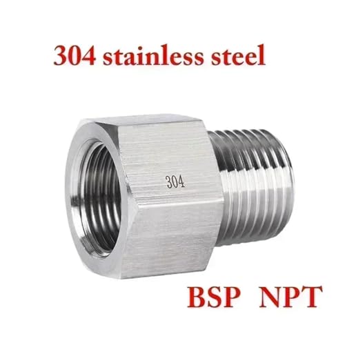 Adaptateur G5/8" en inox 304 usiné avec précision pour finition industrielle durable