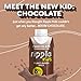 Ripple Kids Chocolate Plant Based Milk | Pediatrician Reccommended | 8g Pea Protein | Shelf Stable | Vegan & Non GMO Certififed | Dairy, Soy, Nut, Gluten, and Lactose Free | 8 Fl Oz (Pack of 12)
