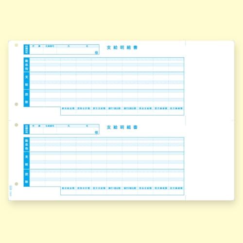 Amazon | OBC 単票支給明細書 09-SP6101対応 500枚入 | 領収書