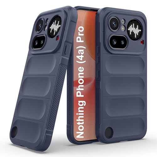 Image of Zapcase Back Case Cover for Nothing Phone (4a) Pro | Compatible for Nothing Phone (4a) Pro Back Cover | Liquid Silicon Magic Case with Camera Protection | Sapphire