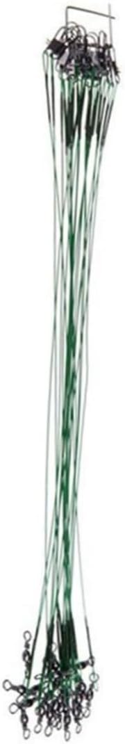 VANZACK 180 pcs Anti bite line Anti- bite line line with Connector Wire line Anti-bite line Steel Wire Cable 15c