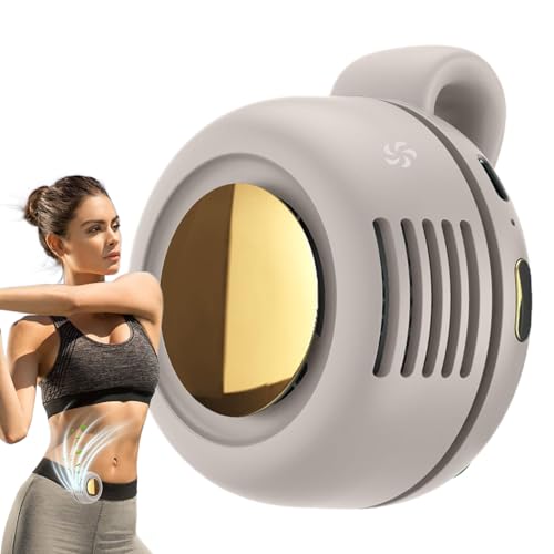 Genérico Ventilador De Sujeción - Enfriador Personal Portátil Con Carga USB | Ventilador Sin Aspas Inalámbrico Potente Para Dormitorio Tienda Camping Playa Guardería Gimnasio Casa