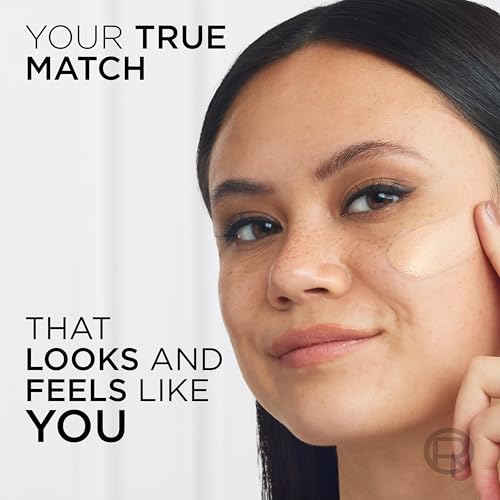 L'Oreal Paris True Match Liquid Foundation, Skincare Infused with Hyaluronic Acid, SPF 16, Available in 46 Shades, Suitable for All Skin Types, 5C Rose Sand, 30 ml - Image 7