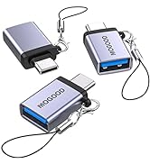 MOGOOD 3 Pack USB C to USB Adapter, USB A to USB C Adapter, USB C Converter for MacBook Pro 2021 ...
