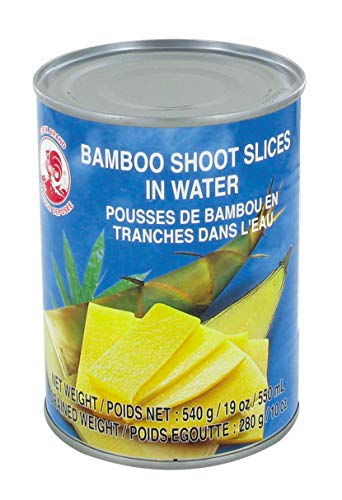 COQ - COQ Pousses de bambou en tranches en conserve 540G (Lot de 4 boîtes)