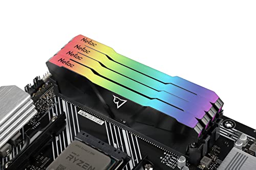 Memória Ram Netac Shadow Rgb 16gb (2x8gb) 3600mhz CL18