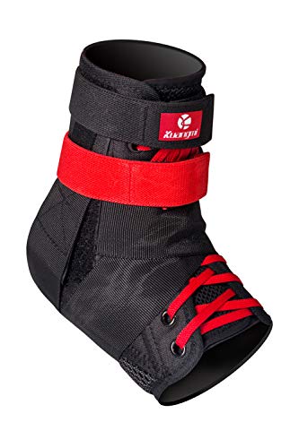 Kuangmi Ankle Ondersteuning Brace Voorkomen Varus en Valgus Sprains van Sport Basketbal Hardlopen Volleybal Voetbal etc 1 Stuk