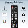 Control Remoto Universal Samsung para Smart TV - Configuración Fácil, Diseño Duradero, Infrarrojo Universal, Accesos Directos de Streaming - Compatible con Samsung Smart TV, LCD, LED, HDTV, Modelos 3D 4