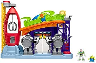Fisher-Price Imaginext Disney Pixar Toy Story Pizza Planet Playset with Buzz Lightyear and Alien mini-figures