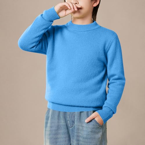 Girls Sweaters Long Sleeve Knit Pullover Tops Kids Fall Soft Cotton School Uniform Cardigan Tween Cute Trendy Clothes4