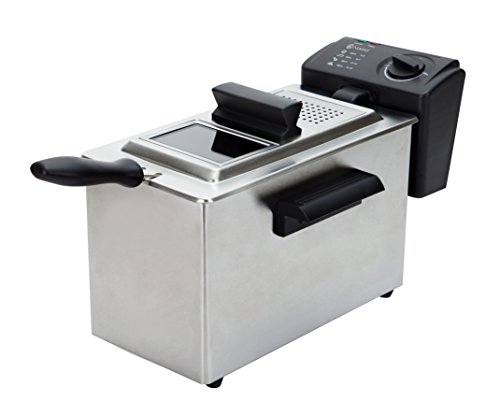 Preisvergleich Produktbild NAELIA cgf-kg101-nae Fritteuse Edelstahl 4 l